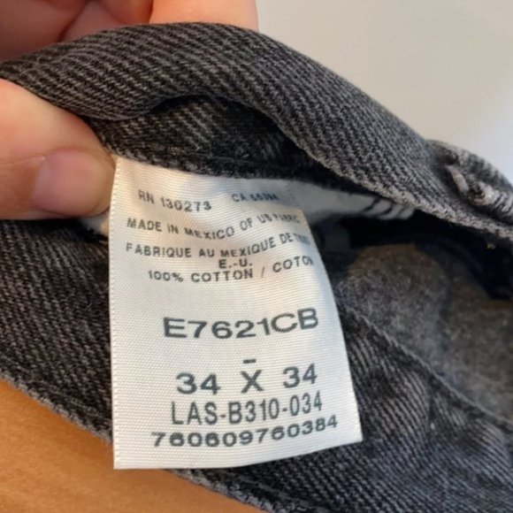 Rustler Black Vintage Mid waisted Cropped Jeans 8 - Picture 11 of 12